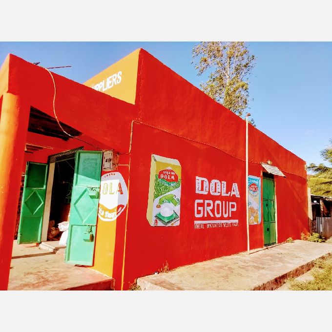 Custom Art Painting Work for a Commercial Property in Lamu