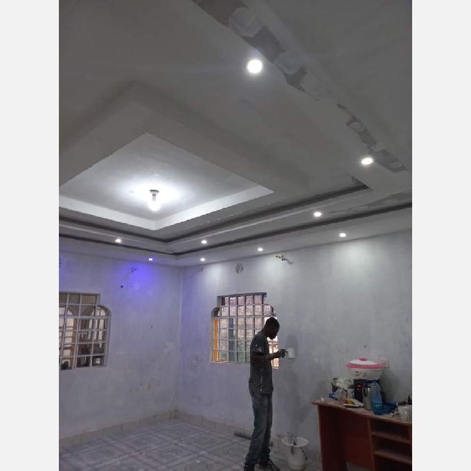 Gypsum Ceiling Installation Project for a Home in Karatina