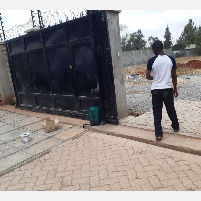 Installation of an Automatic Gate System in a Home in Eldoret
