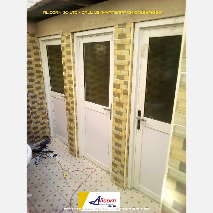ALUMINIUM DOORS INSTALLATION - NGONG